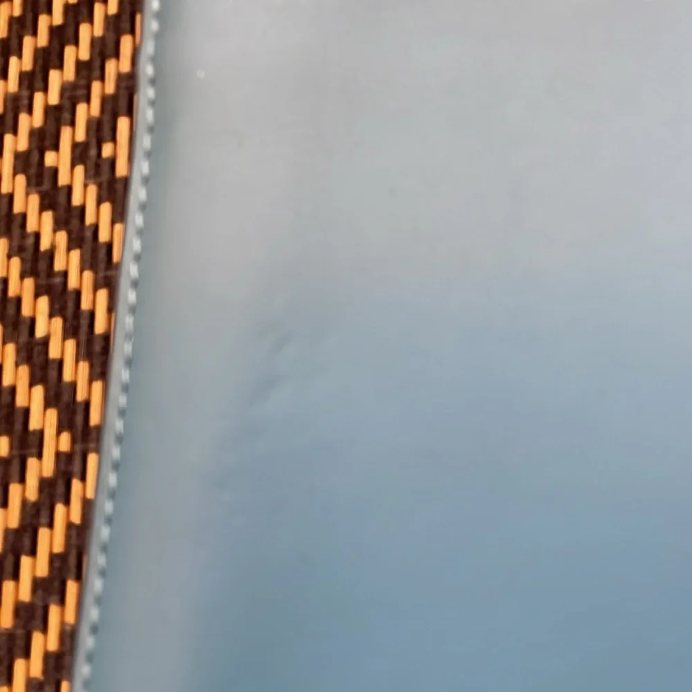 Coach 1941  Courier Wristlet clutch 89331 Pacific Blue and brass  NWT